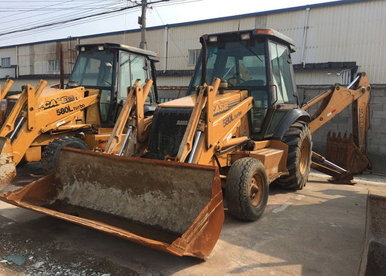 Used Case 580L Backhoe Loader 4*4 Wheel Drive Original U.S.A Manufacture