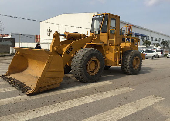 2008 Year Used CAT Wheel Loader /  966C Front Payloader Yellow Color