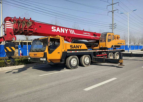 2015 Year SANY 50T Used Hydraulic Truck Crane / 2nd Hand Mobile Cranes